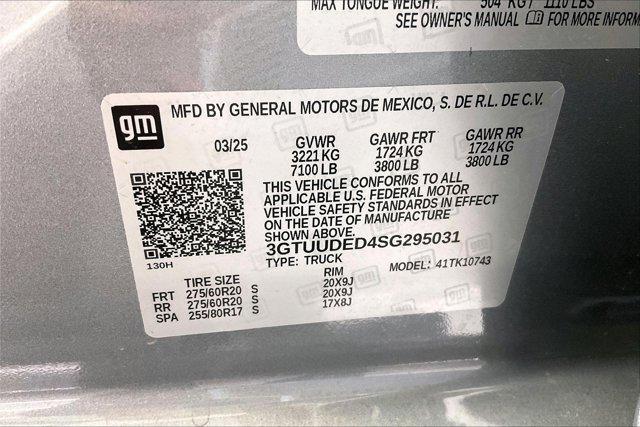 new 2025 GMC Sierra 1500 car, priced at $64,425