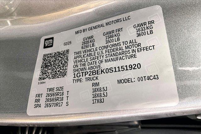 new 2025 GMC Canyon car, priced at $46,620