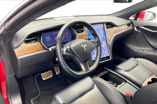 used 2021 Tesla Model S car, priced at $47,880