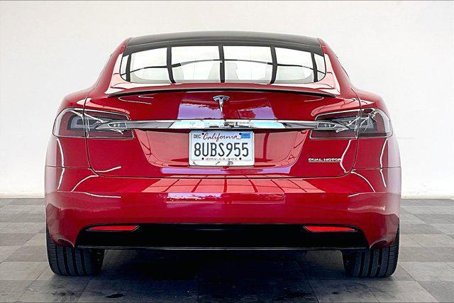 used 2021 Tesla Model S car, priced at $47,880