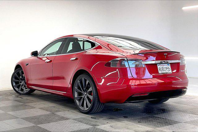 used 2021 Tesla Model S car, priced at $47,880