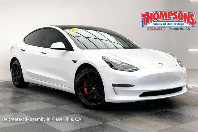 used 2023 Tesla Model 3 car, priced at $31,990