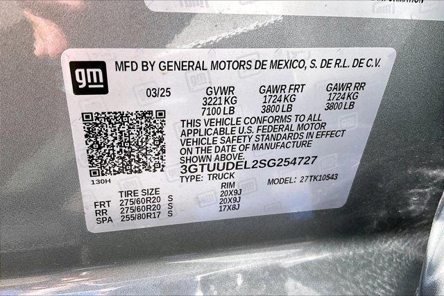 new 2025 GMC Sierra 1500 car, priced at $63,400