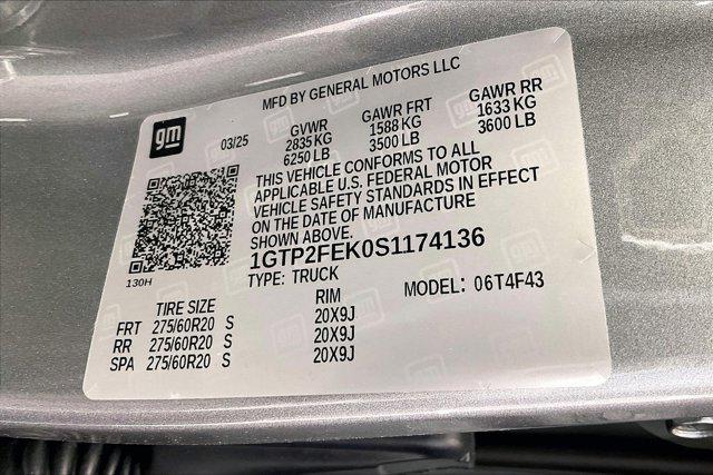 new 2025 GMC Canyon car, priced at $54,090