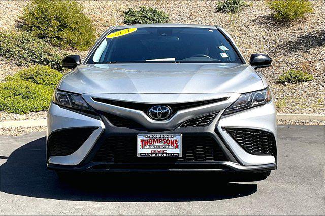 used 2021 Toyota Camry car, priced at $26,939