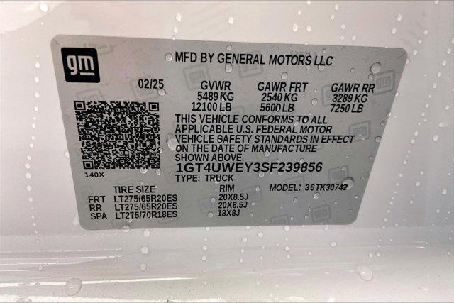 new 2025 GMC Sierra 3500 car, priced at $90,090