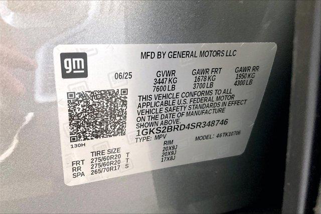 new 2025 GMC Yukon car, priced at $81,675