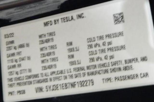 used 2022 Tesla Model 3 car, priced at $29,995