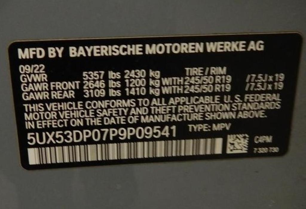 used 2023 BMW X3 car, priced at $32,995