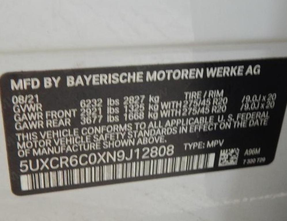 used 2022 BMW X5 car, priced at $46,995