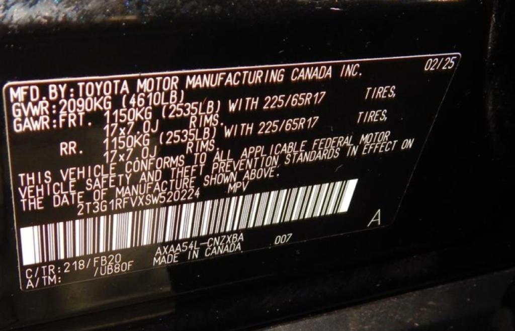 used 2025 Toyota RAV4 car, priced at $26,995