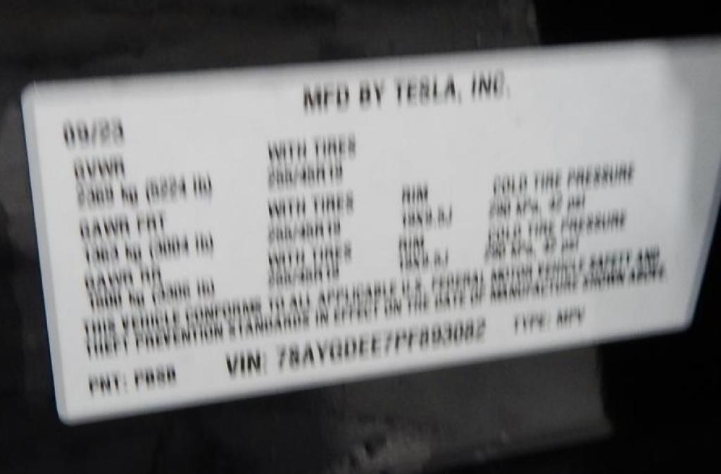 used 2023 Tesla Model Y car, priced at $30,795