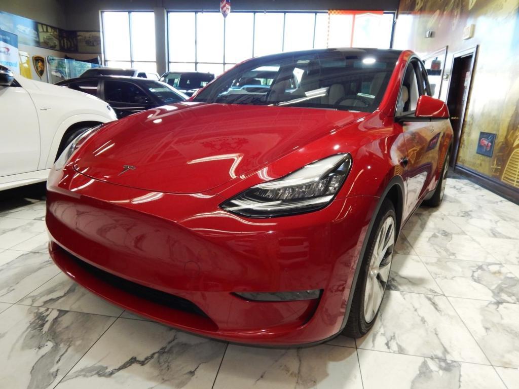 used 2021 Tesla Model Y car, priced at $23,995