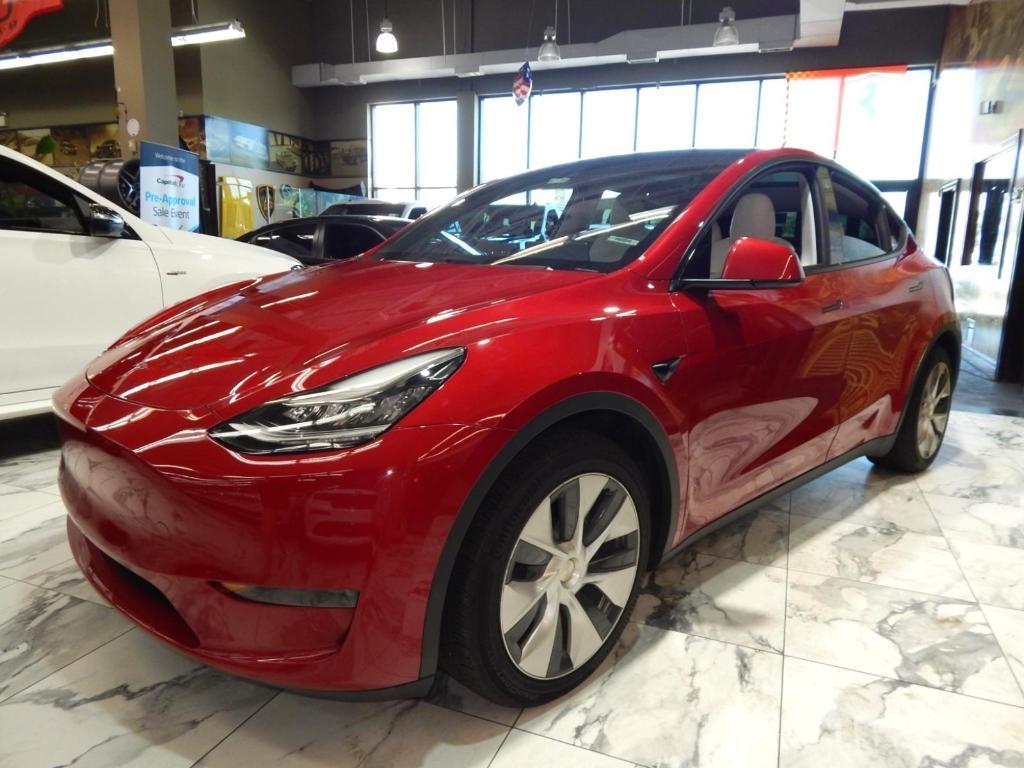used 2021 Tesla Model Y car, priced at $23,995