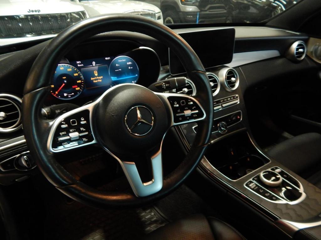 used 2021 Mercedes-Benz C-Class car, priced at $27,895