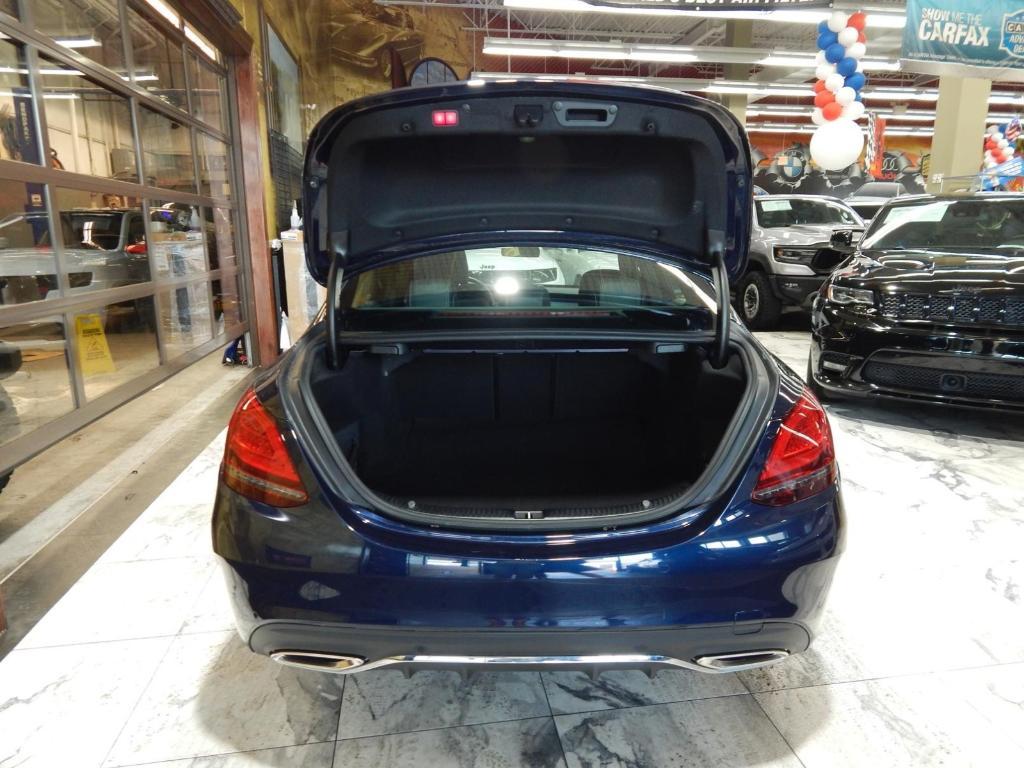 used 2021 Mercedes-Benz C-Class car, priced at $27,895