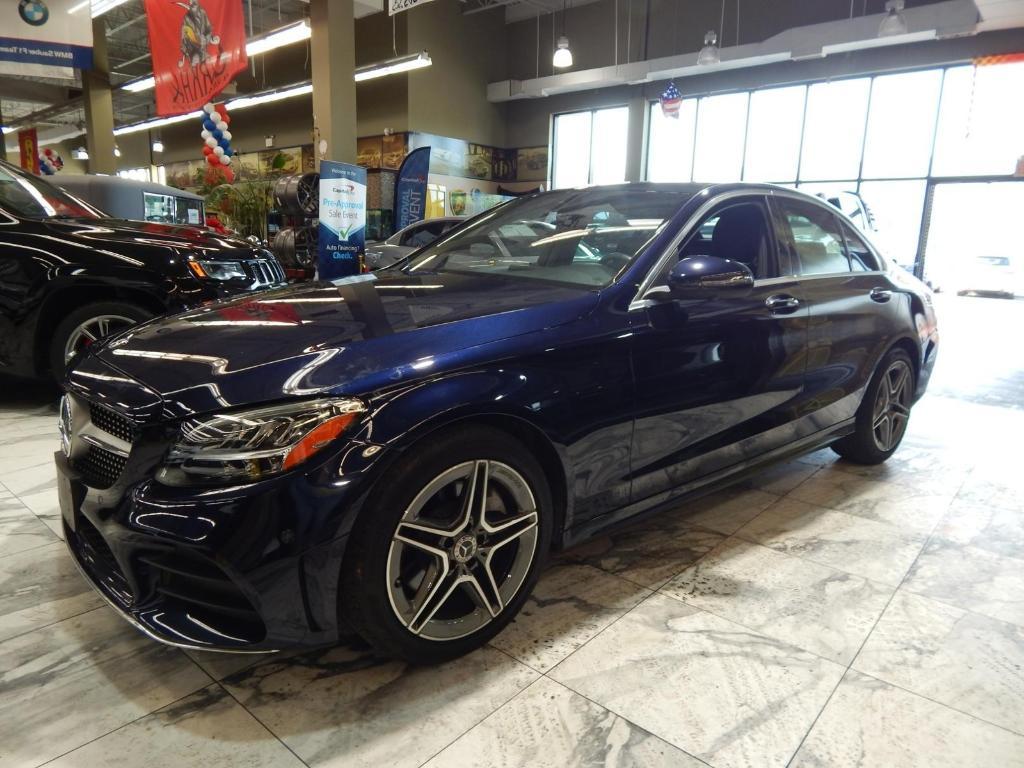used 2021 Mercedes-Benz C-Class car, priced at $27,895