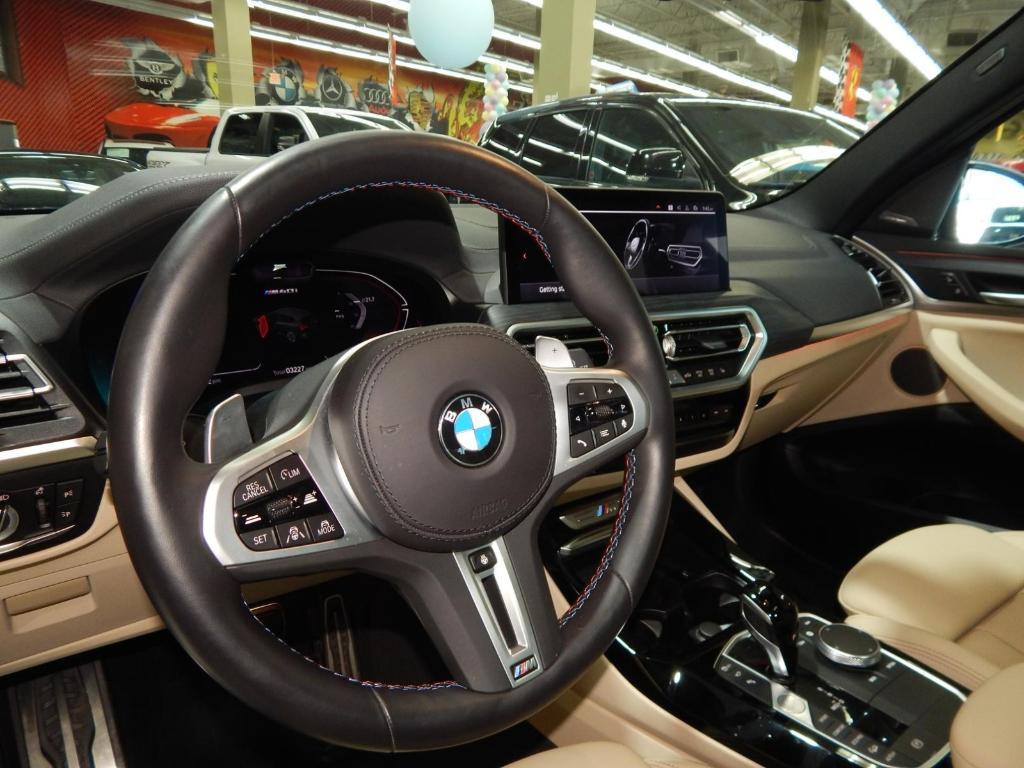 used 2022 BMW X3 car, priced at $37,995