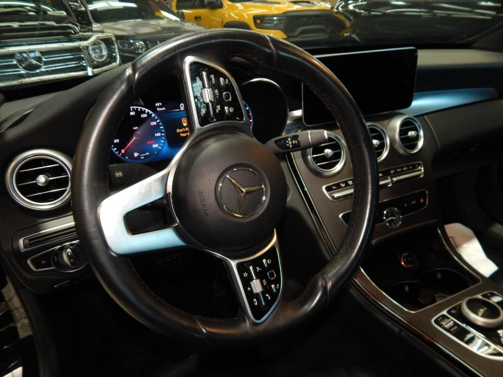used 2021 Mercedes-Benz C-Class car, priced at $22,395