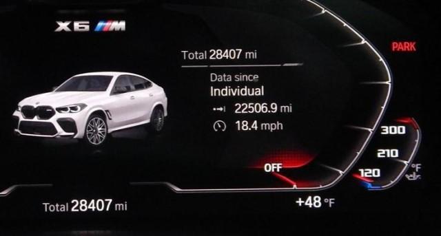 used 2021 BMW X6 M car, priced at $75,995