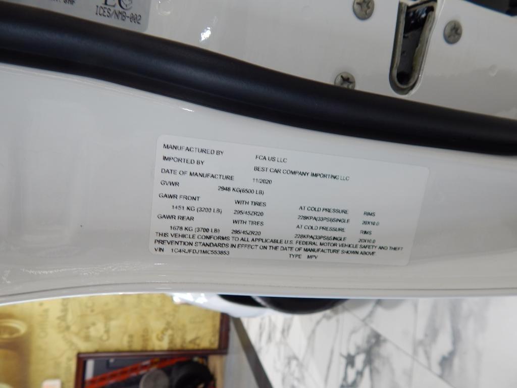 used 2021 Jeep Grand Cherokee car, priced at $46,475
