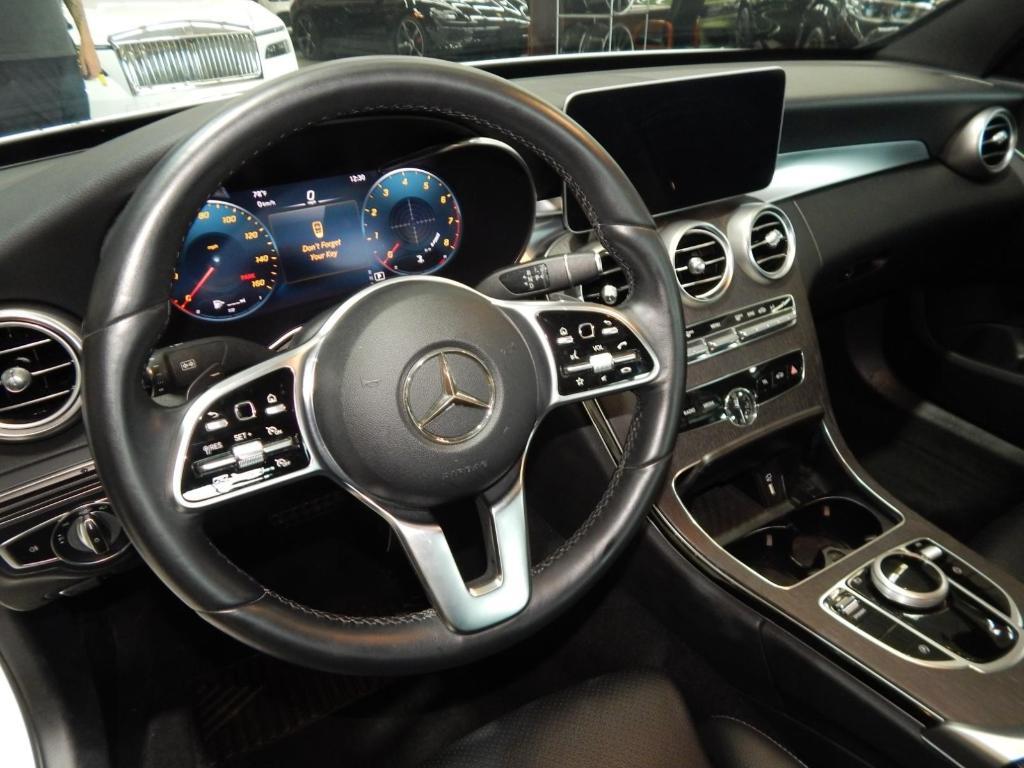 used 2020 Mercedes-Benz C-Class car, priced at $27,995