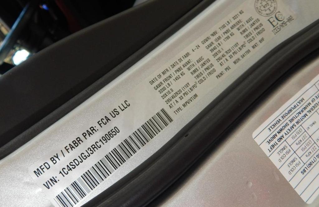 used 2024 Dodge Durango car, priced at $61,995