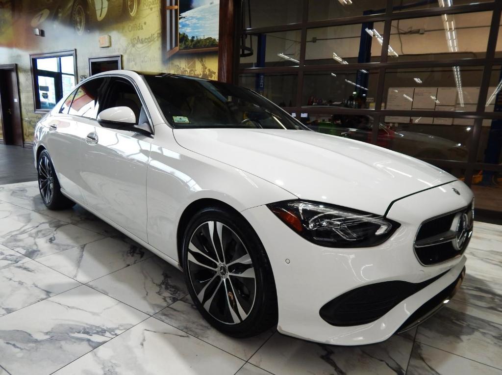 used 2022 Mercedes-Benz C-Class car, priced at $34,995