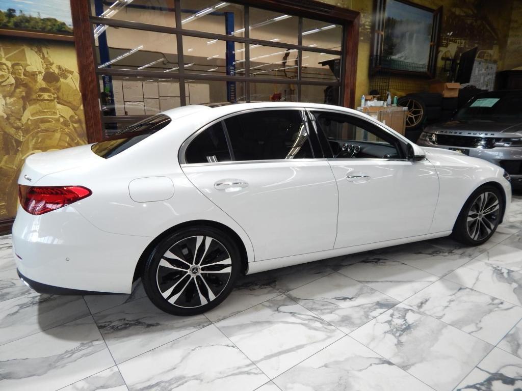 used 2022 Mercedes-Benz C-Class car, priced at $34,995
