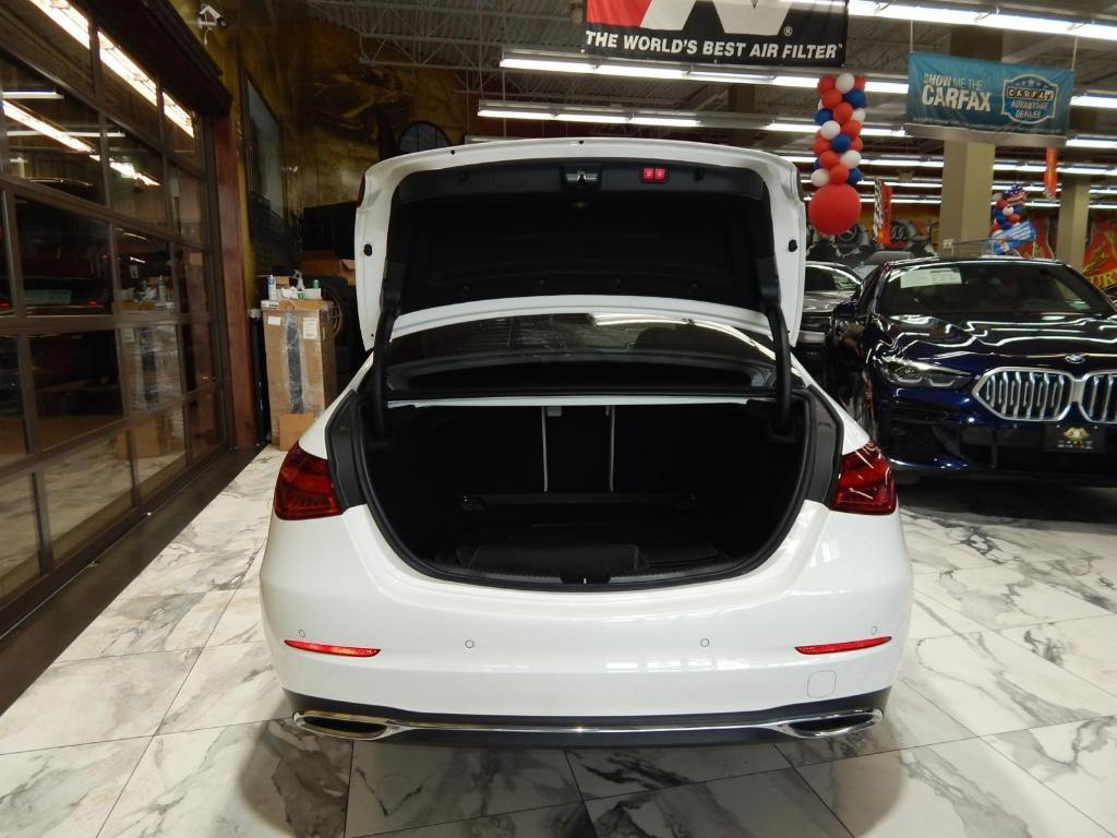 used 2022 Mercedes-Benz C-Class car, priced at $34,995