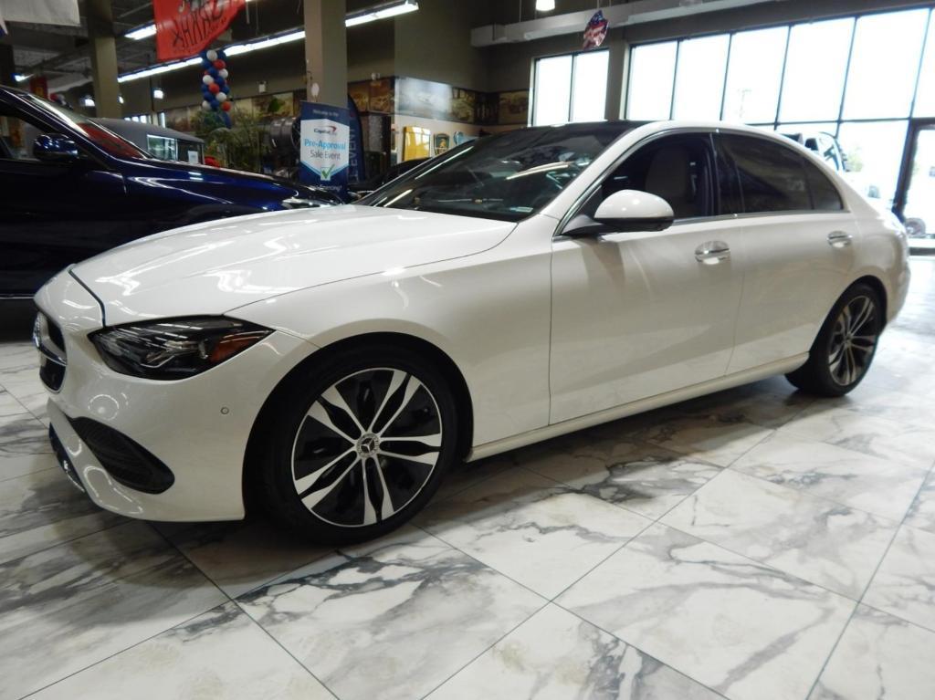 used 2022 Mercedes-Benz C-Class car, priced at $34,995