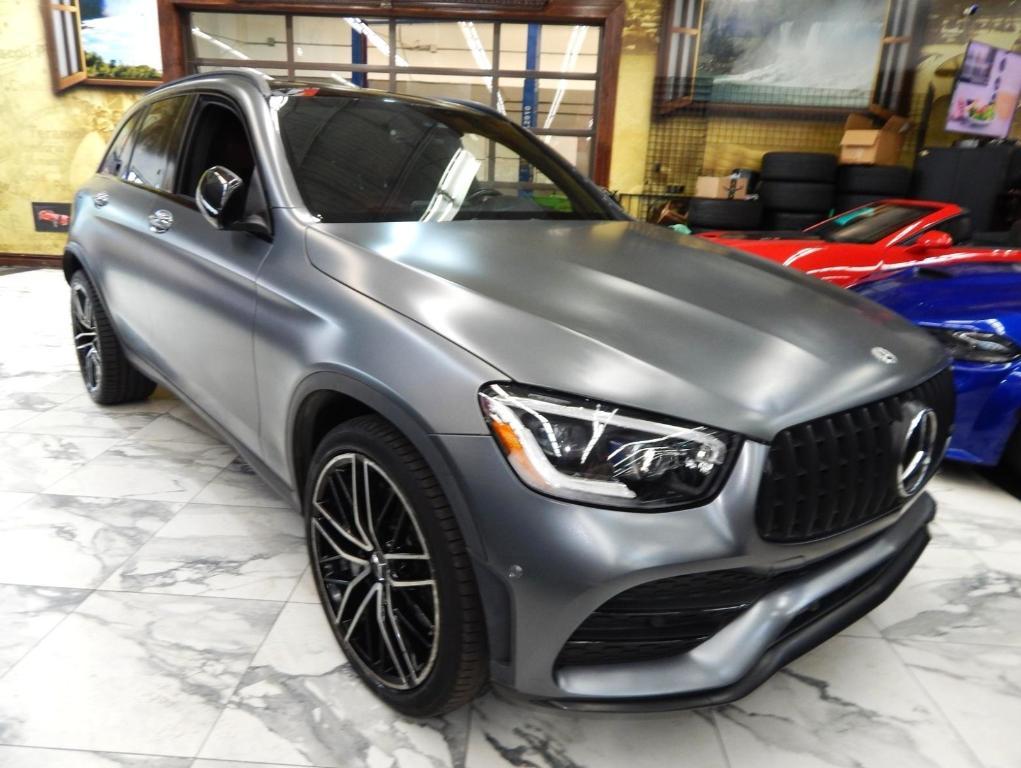 used 2022 Mercedes-Benz AMG GLC 43 car, priced at $38,995