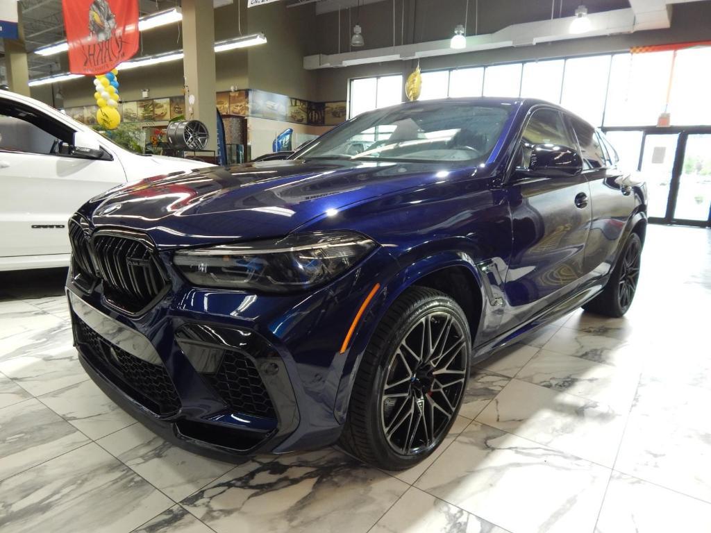used 2022 BMW X6 M car, priced at $69,795