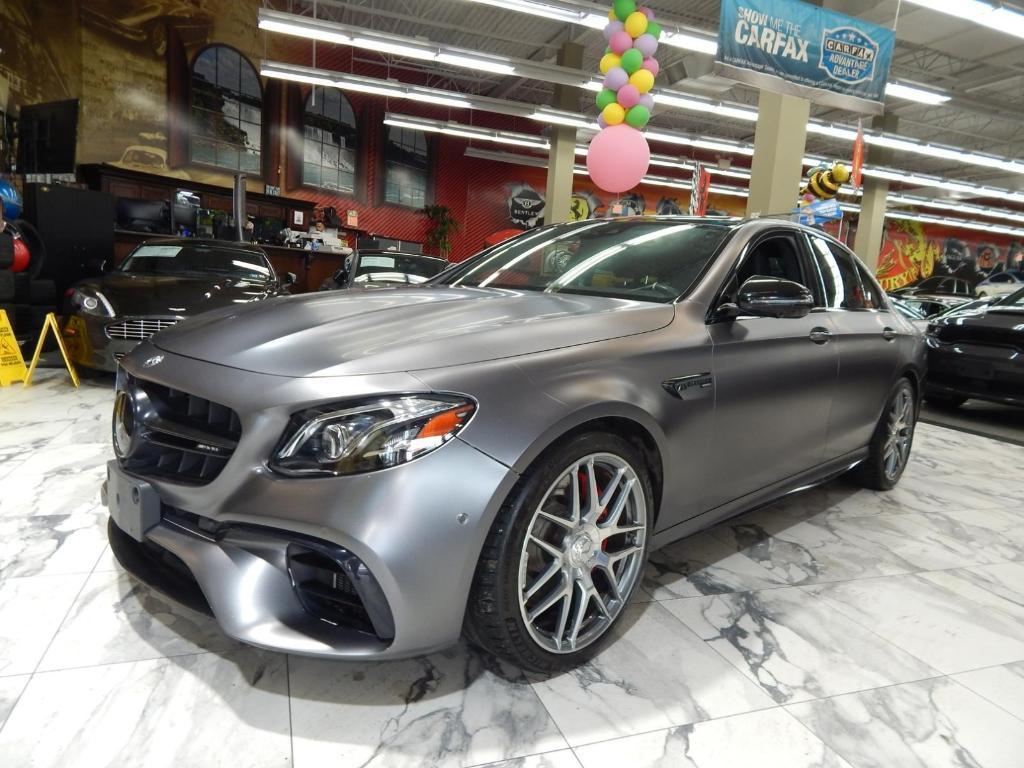 used 2019 Mercedes-Benz AMG E 63 car, priced at $61,995