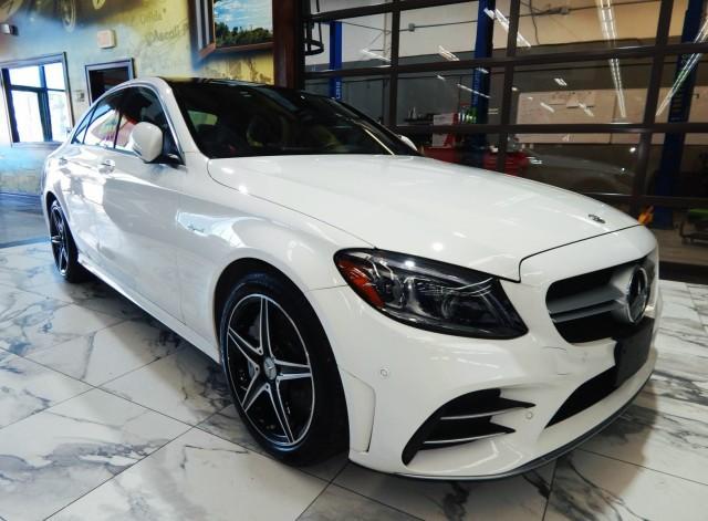 used 2020 Mercedes-Benz AMG C 43 car, priced at $45,995
