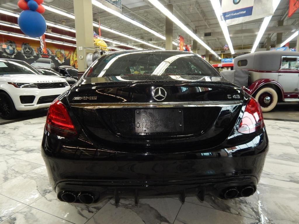 used 2021 Mercedes-Benz AMG C 43 car, priced at $38,895