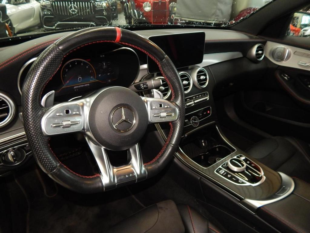 used 2021 Mercedes-Benz AMG C 43 car, priced at $38,895