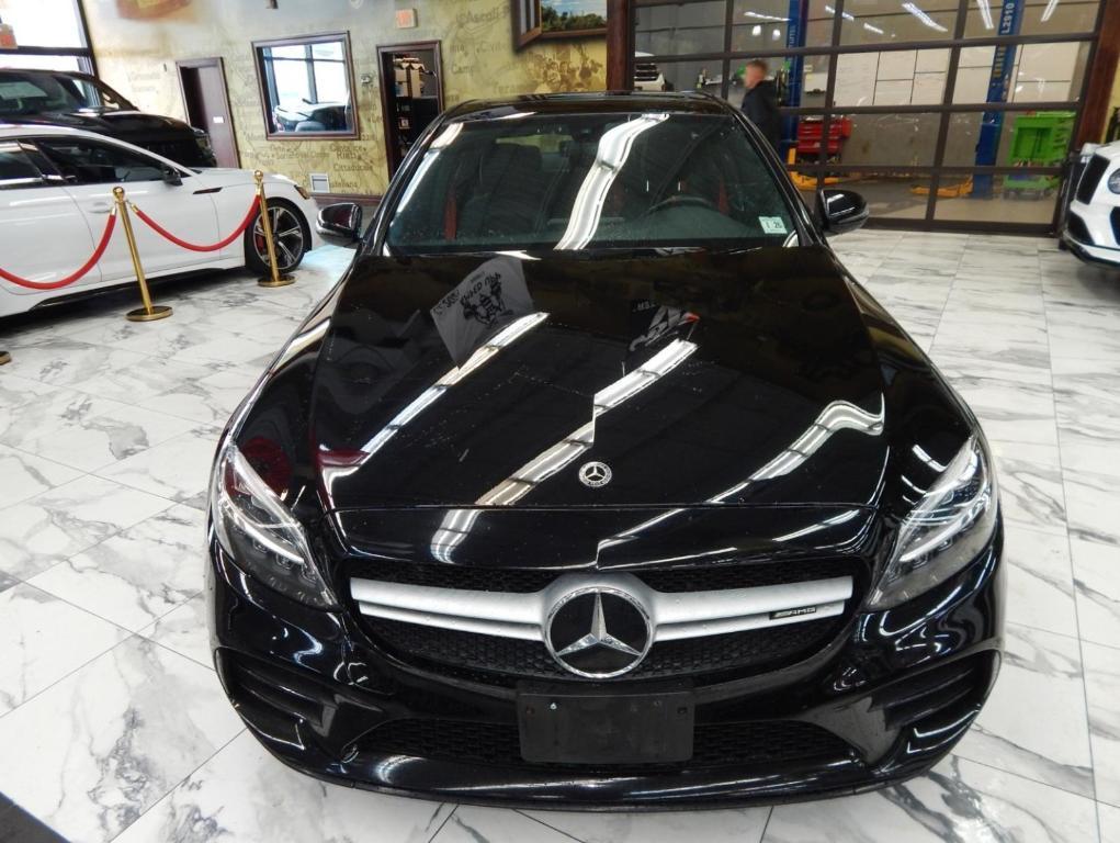 used 2021 Mercedes-Benz AMG C 43 car, priced at $38,895