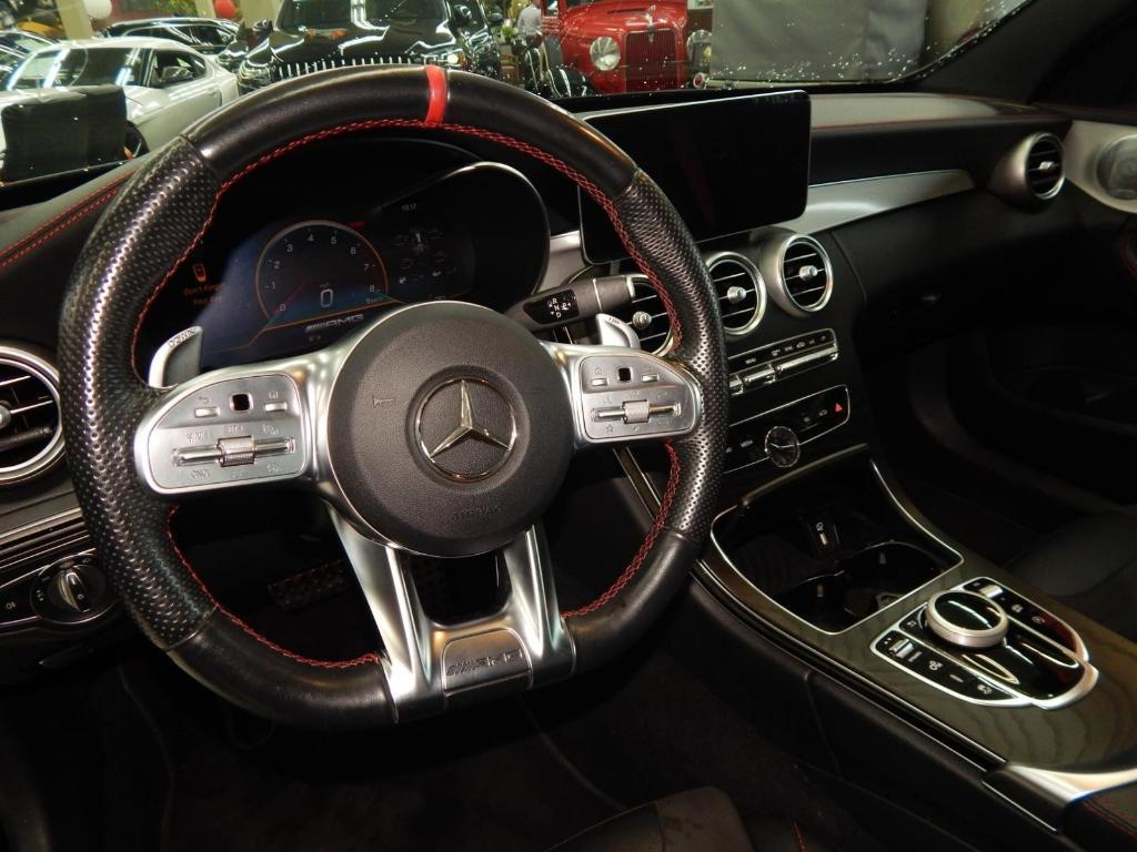 used 2021 Mercedes-Benz AMG C 43 car, priced at $38,895