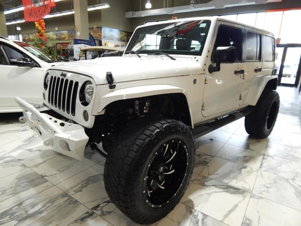 used 2017 Jeep Wrangler Unlimited car, priced at $18,995