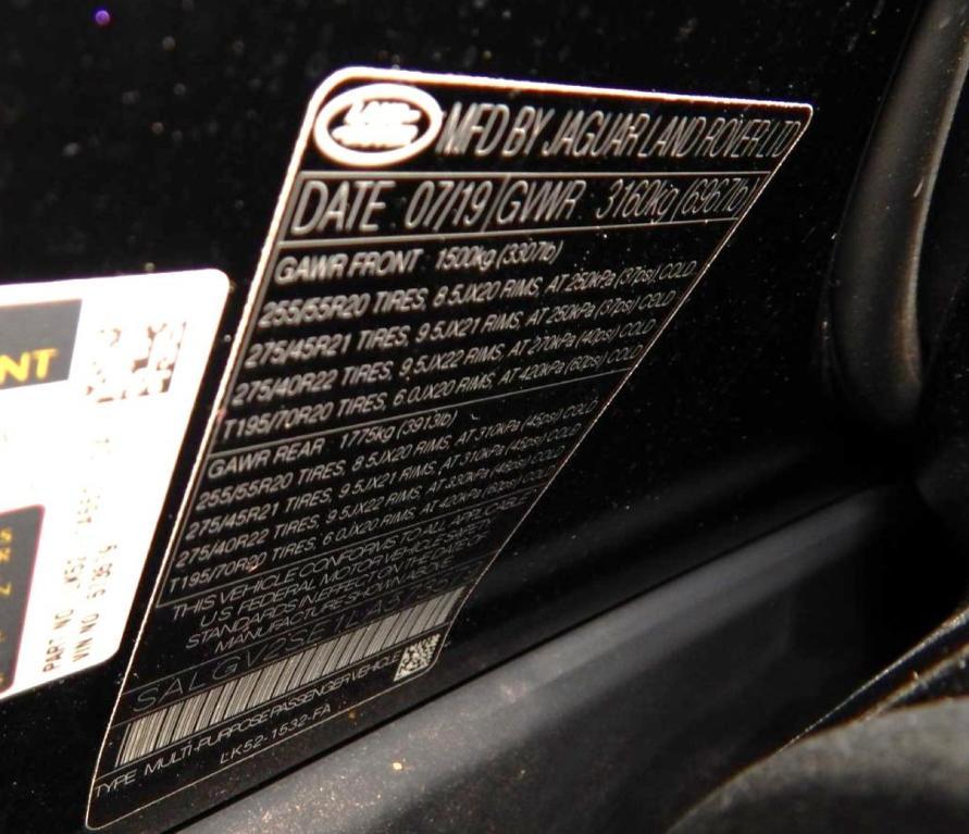 used 2020 Land Rover Range Rover car, priced at $58,895