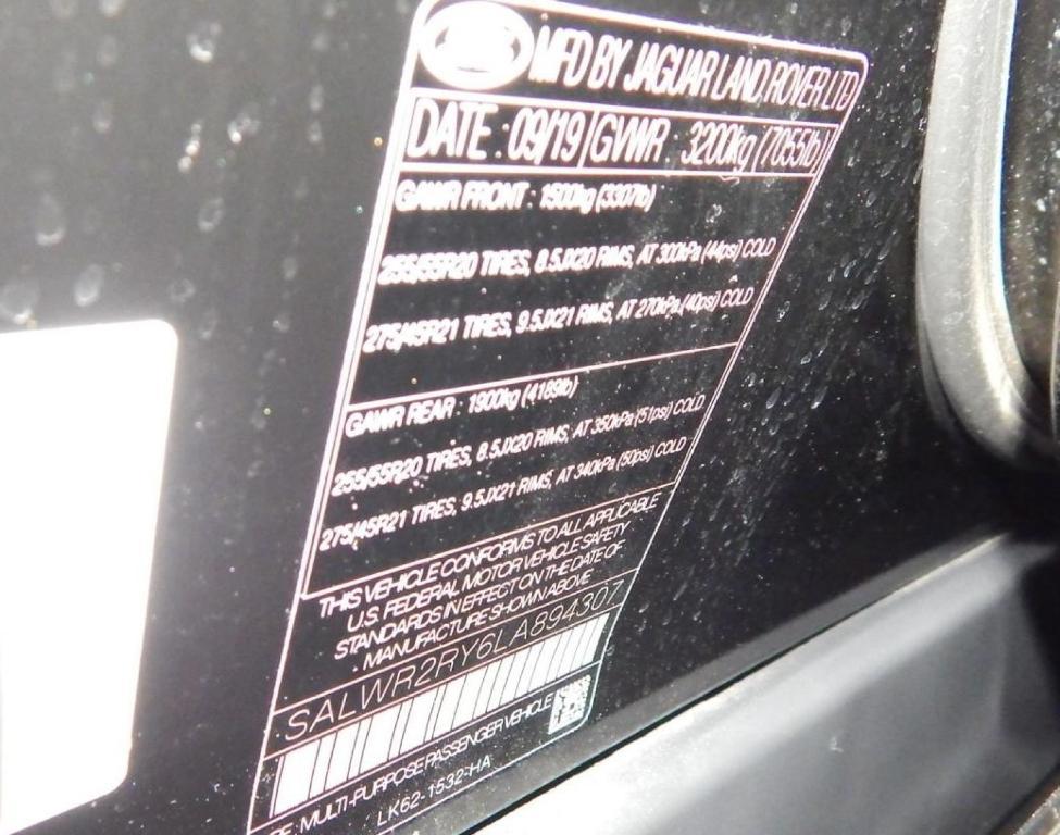 used 2020 Land Rover Range Rover Sport car, priced at $31,995