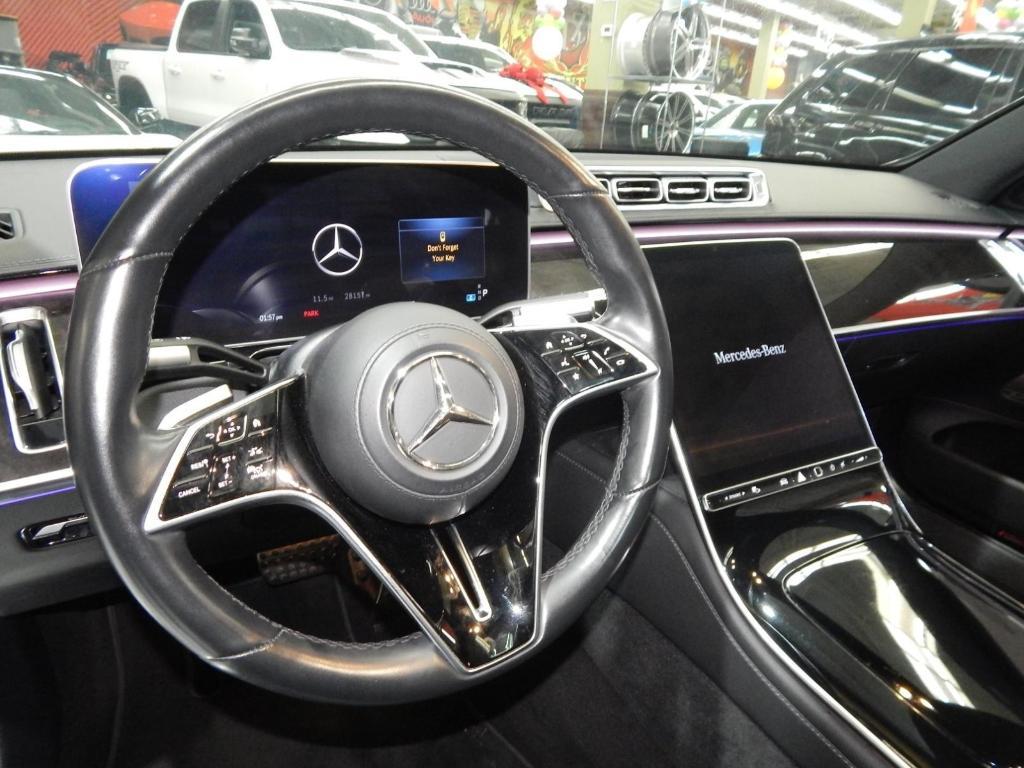 used 2021 Mercedes-Benz S-Class car, priced at $57,998