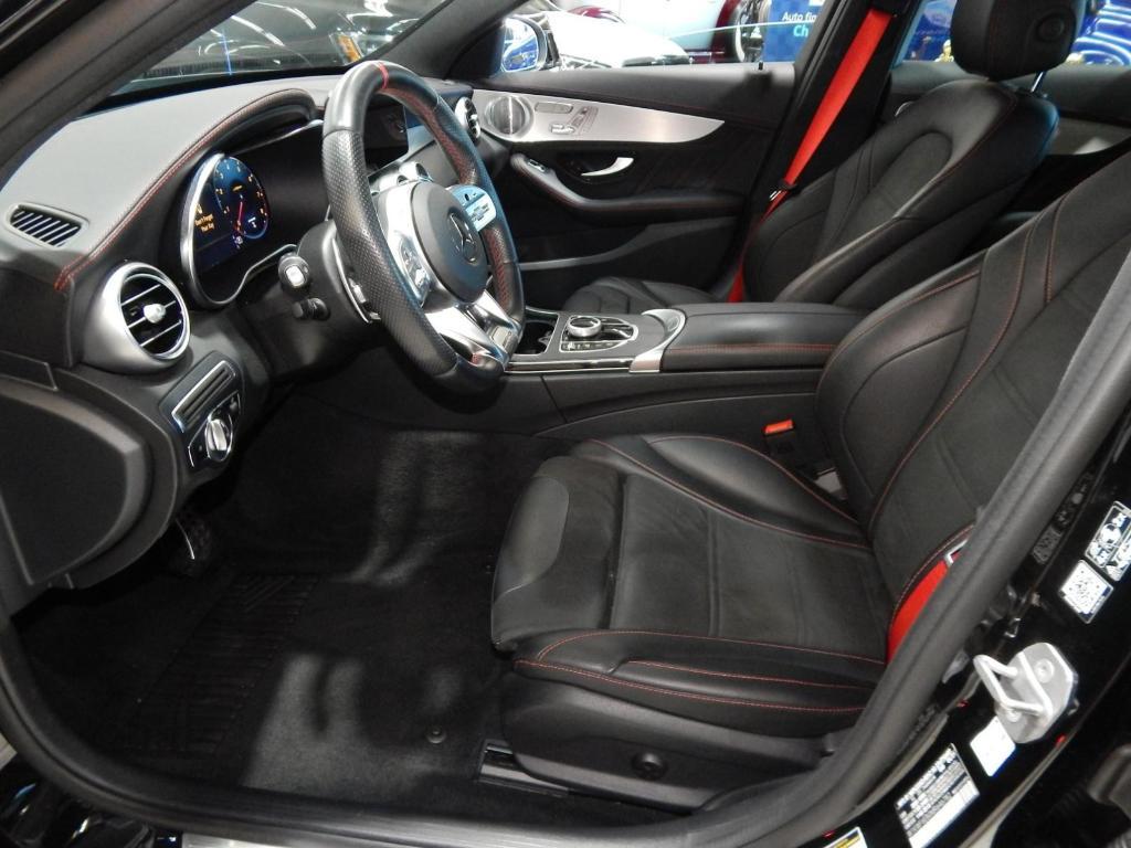 used 2021 Mercedes-Benz AMG C 43 car, priced at $38,995