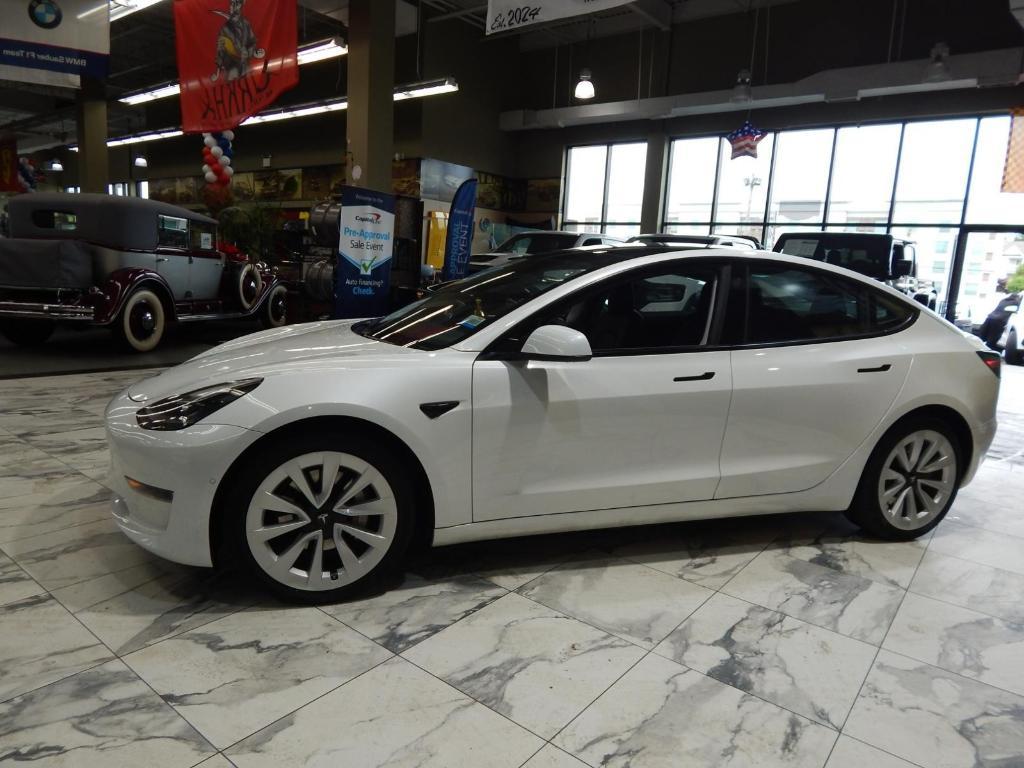 used 2021 Tesla Model 3 car, priced at $25,995