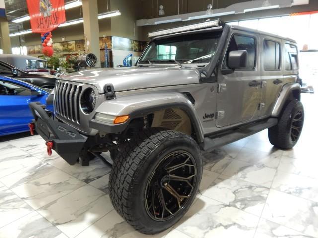 used 2020 Jeep Wrangler Unlimited car, priced at $40,000