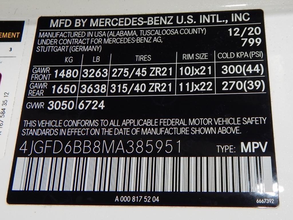 used 2021 Mercedes-Benz AMG GLE 53 car, priced at $48,795