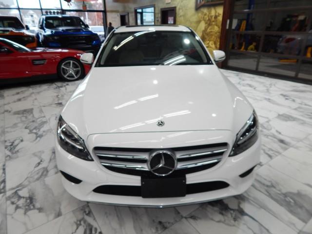 used 2021 Mercedes-Benz C-Class car, priced at $27,995