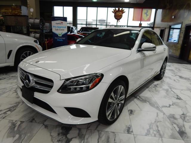 used 2021 Mercedes-Benz C-Class car, priced at $27,995