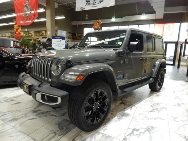 used 2021 Jeep Wrangler Unlimited 4xe car, priced at $33,995